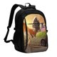 thumbnail image 1 of Balery Country Farm Morning Rooster Mochila con carga USB para hombre y mujer - Mochila impermeable y antirrobo para laptop con puerto USB para viajes, trabajo, 1 of 7