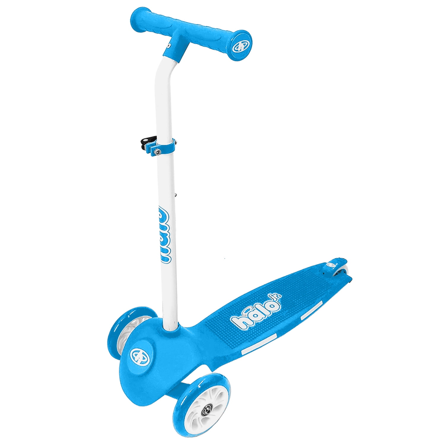 HALO Rise Above Select 3 Wheel Scooter - Blue - 50lbs Max Weight - Unisex