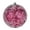 Berry Red, variant on Vickerman 4" Burgundy Glitter Hail Ball Ornament, 6 per Bag