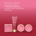 thumbnail image 4 of Baylis and Harding Midnight Cherry Ladies Luxury Body Care Pamper Tin Gift Set, 4 of 8