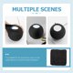 thumbnail image 3 of Cubierta de altavoces compatible para homepod mini estuche para altavoces inalámbricos al aire libre, 3 of 4