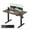 Black Walnut, variant on DESINO 40x24 inch Electric Standing Desk, Height Adjustable Sit Stand Desk with Memory Presets, Ergonomic Home Office Computer Desk with Anti-Collision, Maple