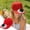 Red, variant on Solar Cap 360° Adjustable Fan Solar-Assisted Cooling Hat with LED Display, USB Rechargeable Lightweight Outdoor Cap for Men Women Khaki
