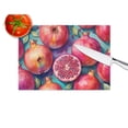 thumbnail image 4 of Carolines Treasures DAC1841LCB 15 x 12 in. Colorful Pomegranates Glass Cutting Board - Large, 4 of 5