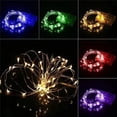 thumbnail image 2 of Cadena de luces LED de alambre de cobre, guirnalda impermeable USB, luz de hadas, decoración de fiesta de boda, Navidad, iluminación de vacaciones, 1 M, 2 M, 3 M, 5M, 2 of 4