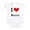 Cloud White, variant on - I 'Heart' Nonno Bodysuit - Baby Light Bodysuit, Size Newborn - 24 Months