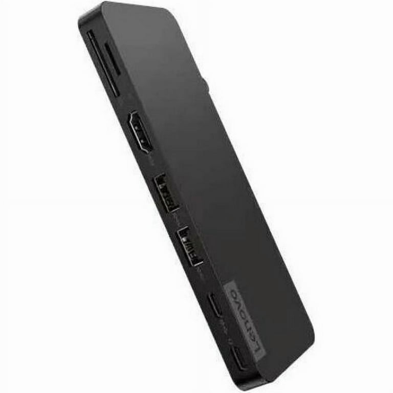 Lenovo USB-C Slim 8-Port Travel Dock with 65W PD Passthrough