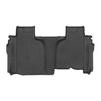 WeatherTech Custom Fit FloorLiners compatible with Sierra 1500, Silverado 1500, Silverado 1500 LTD, Sierra 1500 Limited - 2nd Row, Black