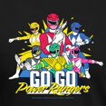thumbnail image 3 of CafePress - Go Go Power Rangers Group Sho Men's Deluxe T Shirt - Mens Tri-blend T-Shirt, 3 of 4