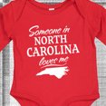 thumbnail image 4 of Inktastic Someone in North Carolina Loves Me Boys or Girls Long Sleeve Baby Bodysuit, 4 of 5