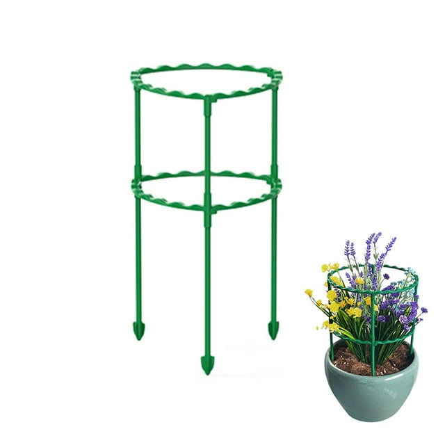 Tomato Cages For Garden Adjustable Micro Plant Support Cage Mini Plant Support Stakes For Vine Vegetables Fruits & Flower