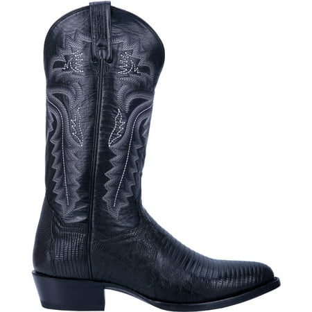 Dan Post Boots Mens Winston Lizard Round Toe Cowboy Mid Calf Dress Boots