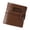 Brown, variant on NEXAVKPR Portable Photo Book With Waterproof PU And Extra Storage Space