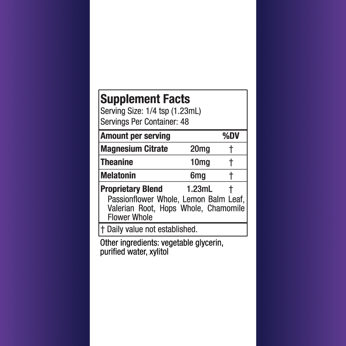 Rejuvica Health Nocturest-Liquid Sleep Supplement Men & Women-Melatonin, Magnesium, Chamomile & More
