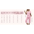 thumbnail image 4 of MINTREUS Women's Pajama Sets Short Sleeve Shirt and Capri Soft Pajama Sets with Pockets M-4XL, 4 of 6