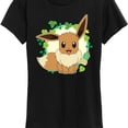 thumbnail image 3 of Pokémon - Eevee Leaves - Women's Short Sleeve Graphic T-Shirt, 3 of 5