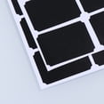 thumbnail image 2 of Etiqueta de pizarra borrable de 10 hojas Etiquetas adhesivas de pizarra de PVC Etiqueta adhesiva para frasco frasco (negro), 2 of 5