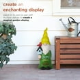 thumbnail image 4 of Alpine Corporation 24" "Gnome Place Like Home" Indoor/Outdoor Garden Gnome Statue, Green, 4 of 12