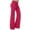 Hot Pink, variant on Zedker Cargo Pants Women Plus Size Wide Leg Yoga Pants High Waisted Straight Leg Lounge Trousers Flare Leggings with Pockets Army GreenL