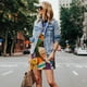 thumbnail image 4 of Fotbe Abstract Musical Faces Vestido de Verano sin Mangas para Mujer – Vestido Midi Línea A, Estilo Camiseta Floral, Vestido Playero Casual y Fluido, 4 of 7