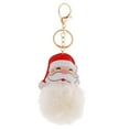 thumbnail image 2 of segolike Keychain Ball Key Chain Car Keyring Women Key Holder Bag Pendant Charm Jewelry Beige, 2 of 9