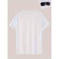 thumbnail image 4 of Casual Quick Drying Breathable Print Tees - DAVE Short Sleeve T-Shirt For Running Training, Spring And Summer, 4 of 11