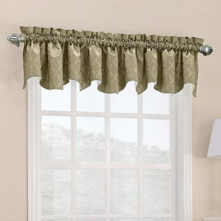 - Sun Zero Viviana Woven Trellis Thermal Lined Curtain Panel, 40