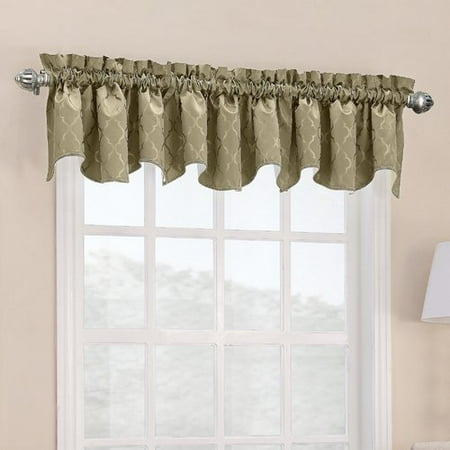 Sun Zero Viviana Woven Trellis Thermal Lined Curtain Panel, 40