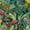 Color 1, variant on Peel and Stick Wallpaper Jungle Leopards Zebras Monkeys Tropical Foliage Vibrant Colors 24in x 118in Contact Paper Removable Self Adhesive Wall Mural Wall Decor for Bedroom Kitchen Cabinets