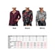 thumbnail image 4 of Cárdigan, Camisa de manga larga para mujer con blusa informal con estampado de botones y correa TOMSHOO Negro/XX-grande, 4 of 7