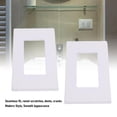 thumbnail image 3 of Kit De Montaje De Placa De Pared De 1 Unidad, Soporte De Montaje De Placa De Pared Diseño Elegante 10 Juegos Uso Duradero Material ABS Instalación Simple Para Uso Doméstico, 3 of 7