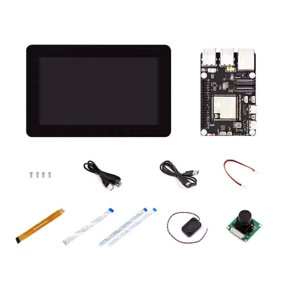ESP32-P4-Module 7-Inch Touch Screen 720x1280 with 5MP OV5647 Camera Speaker Supports for Wi-Fi6/BLE POE Interface