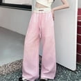 thumbnail image 4 of Ashirexll Wide Leg Pants, Summer Pants, 4-13Y Girls Pants Drawstring Elastic Waist Pants Summer Fashon Plaid Casual Trousers, 4 of 6