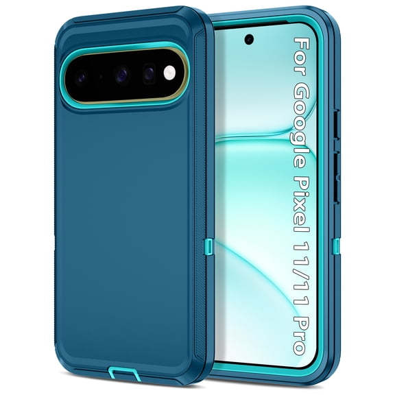 Petocase for Google Pixel 11 Case/ Google Pixel 11 Pro Case (2026),Rugged Heavy Duty Shockproof Dust/Drop Proof Phone Case for Google Pixel 11 /Google Pixel 11 Pro,Green
