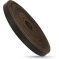 thumbnail image 2 of 1/4 Inch Wide Flat Leather Strips, Full Grain Leather StrapsCord String for Crafts, Tooling (2mm Thick 72.5 Inches Long Black Coffee), 2 of 11
