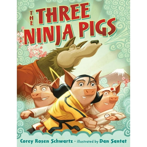 The Three Ninja Pigs, (Hardcover)