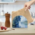 thumbnail image 2 of Yayeee Napkin Holder for Table Kitchen Paper Tissue Organization, Plants and River, 2 of 8