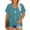 Sky Blue, variant on YLHFASHION Plus Size V Neck T Shirts Women Short Sleeve Tops Casual Summer Tshirts Loose Fit Tee Clearance Sales Women's Short sleeve T-shirt