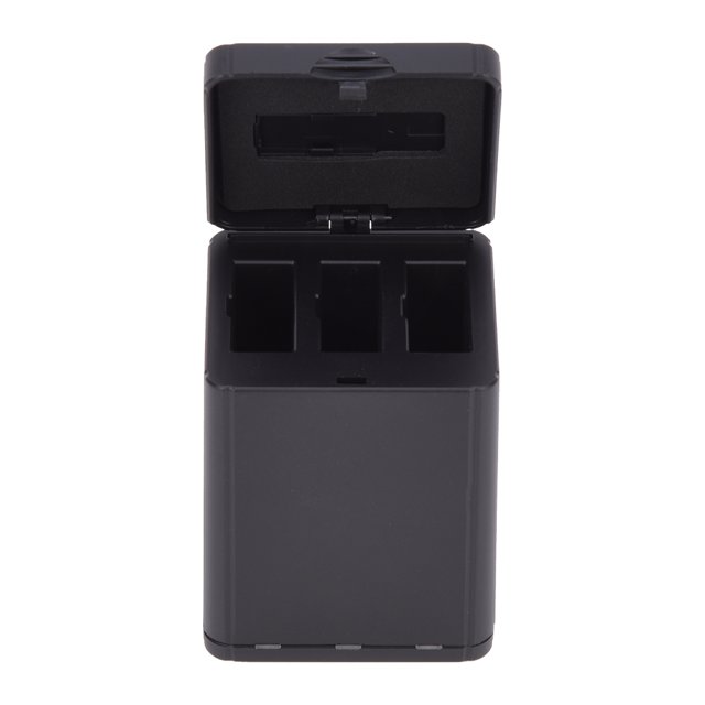 Caja de carga de batería RC cargador de batería seguro de alta capacidad negra puerto PC 3 para Tello Higoodz Otros
