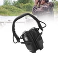 thumbnail image 4 of Cache-oreilles de Protection, Cache-Oreilles Pliables Compacts Confortables Multifonctions pour Chasse, Événements Sportifs, Projets de Menuiserie Noir, Vert, 4 of 8