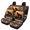 Wolf, variant on Pzuqiu Deer and Maple Leaf Pattern Car Seat Covers Fashion Seat Protection Cover Easy to Install Interior Air Breath in Summer Fit for Truck Cars