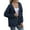 Dark Blue, variant on AVAIL Women Rain Jacket Lightweight with Hood Waterproof Windbreaker With Pockets for Outdoor