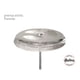 thumbnail image 4 of Cafetera Prensa Francesa 800 ml Hudson  French Press Coffee Maker Rose Gold  Vidrio Térmico Acero Inoxidable Fácil de Preparar Café Molido Color Cobre, 4 of 11