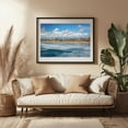thumbnail image 3 of The Pacific, Newport Beach 04 - Newport Beach California Photography Beach Coast Ocean Seascape Summer Palm Tree Skyline Black Framed Wall Art Print 16 x 24 inches, 3 of 4
