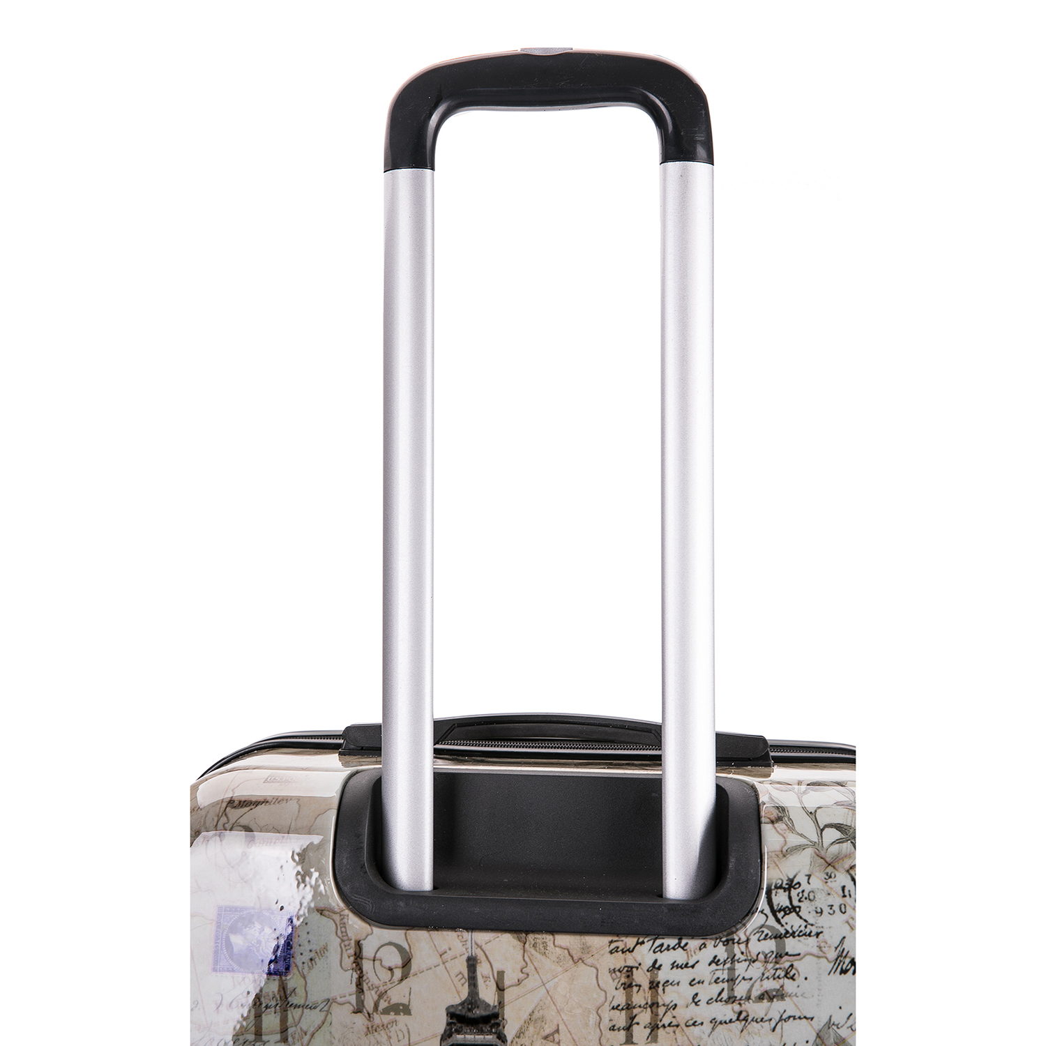InUSA Print 24" Hardside Checked Luggage with Spinner Wheels, Handle and Trolley, Paris - image 14 of 15