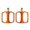 Orange, variant on Mosiee Aluminum Alloy Road Bicycle Pedals Anti-Slip Folding Small Cloth Bicycle Pedals Orange