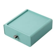 FNGZ Home Textile Storage Storage Container Plastic Office Desktop Storage Boxes Makeup Organizer Storage Box Blue