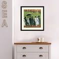thumbnail image 4 of Amanti Art Funeral Procession by Ellis Wilson Framed Art Print Svelte Noir Black 19 x 20 in Black, 4 of 5