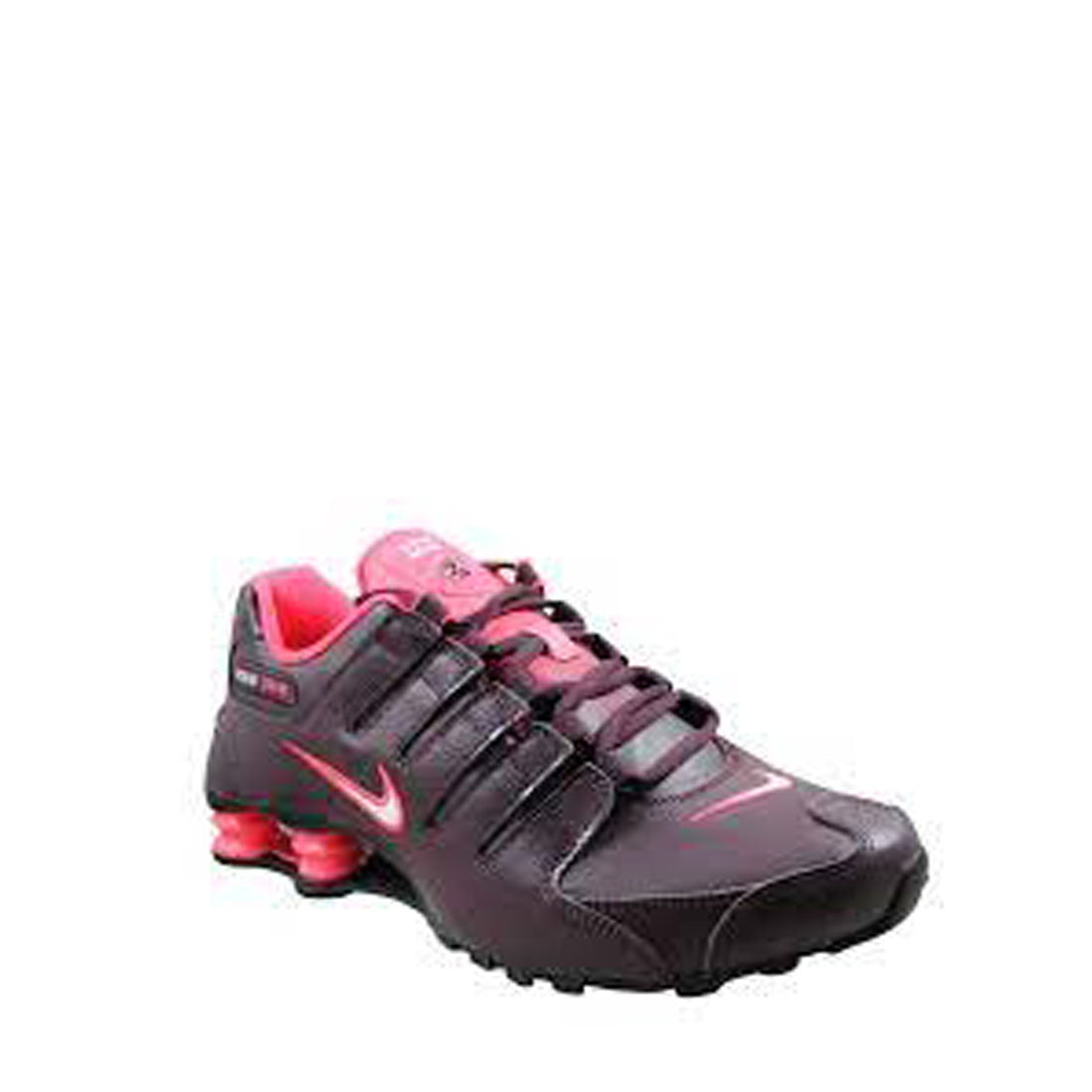Nike Shox NZ EU Men/Adult shoe size 5 Casual 488312-602 Burgundy/ Hyper Punch -