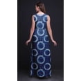 thumbnail image 2 of Bimba Shibori Printed Women Sleeveless Gown Chic Style Long MaxiÂ&nbsp;Dress-XX-Large, 2 of 6